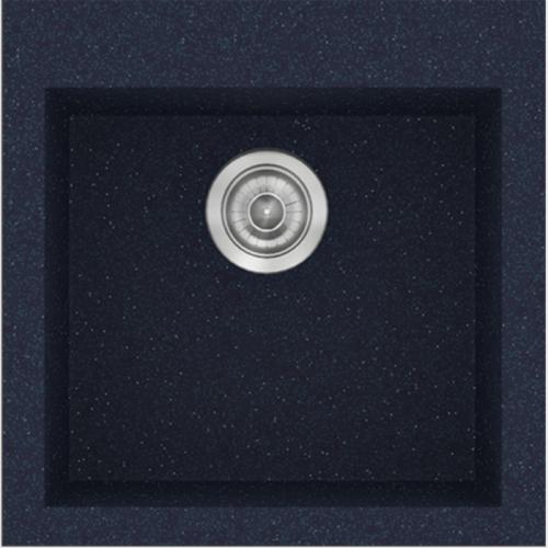 Sanitec 339 Ενθετος Νεροχύτης Classic Συνθετικός Γρανίτης ( 50 x 50 cm) 18 Granite Blue