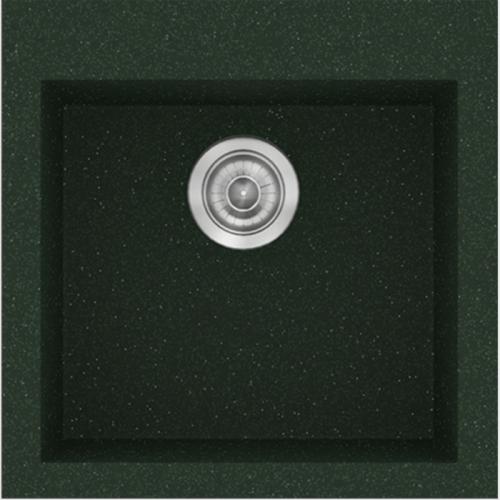 Sanitec 339 Ενθετος Νεροχύτης Classic Συνθετικός Γρανίτης ( 50 x 50 cm) 19 Granite Green