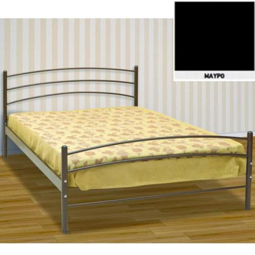 Τόξο Μεταλλικό Κρεβάτι (Για Στρώμα 160×190) Με Επιλογές Χρωμάτων Μαύρο