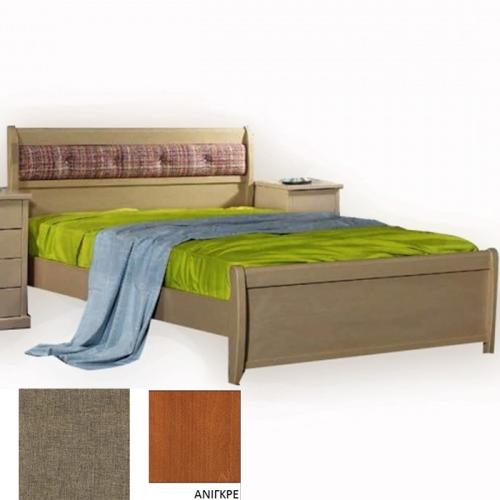 Νο 76Β Κρεβάτι Οξυά (Για Στρώμα 160×200) Με Επιλογές Χρωμάτων 513,Ανιγκρέ