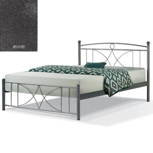 Ισμήμη Μεταλλικό Κρεβάτι 8222 (Για Στρώμα 130×200) Με Επιλογές Χρωμάτων - Μολυβί