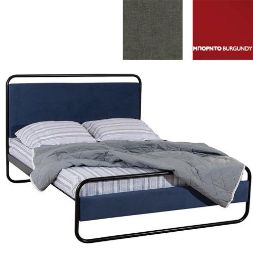 Φελίτσια Κρεβάτι (Για Στρώμα 160x200) Με Επιλογές Χρωμάτων 506,Μπορντό