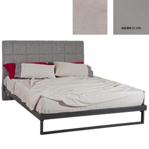 Ηλέκτρα Κρεβάτι (Για Στρώμα 90x190) Με Επιλογές Χρωμάτων 527,Ασημί