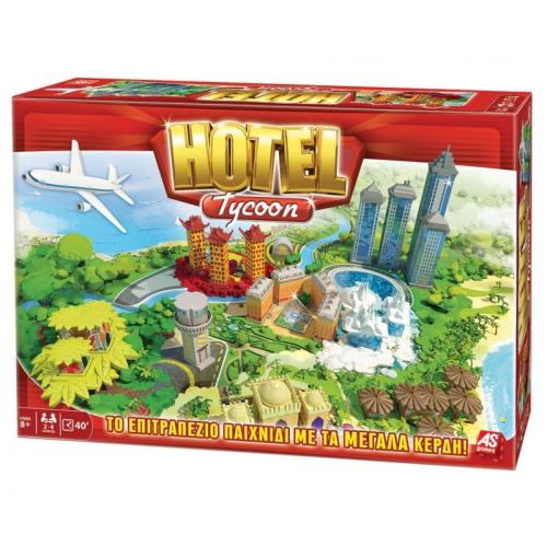 AS Company Games Επιτραπέζιο Hotel Tycoon Νέα Έκδοση 1040-20187