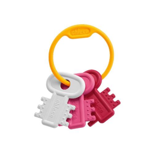 Chicco Χρωματιστά Κλειδιά Ροζ 63216100000