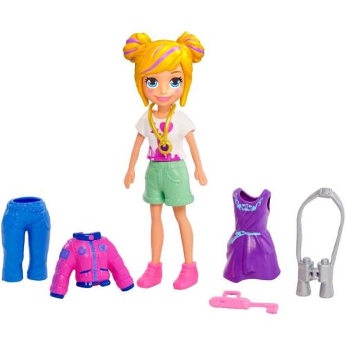 Polly Pocket Κούκλα Με Ρούχα 3 Σχέδια GDM01