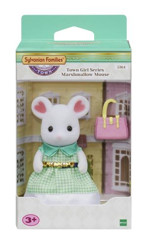 Sylvanian Families - Κορίτσια από τη Σειρά Town - Marshmallow Mouse 5364