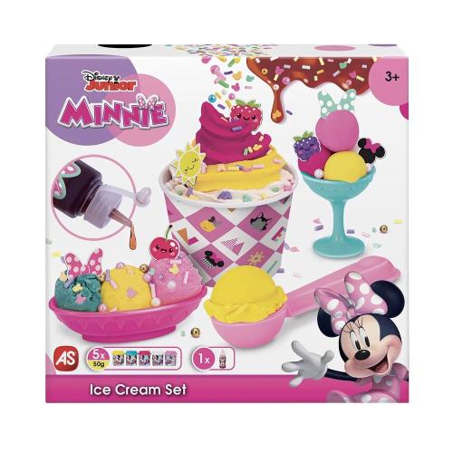 AS Πλαστελίνη Disney Minnie Σετ Κουπάκι Παγωτό Με Σιρόπι Και Sprinkles 1045-03592