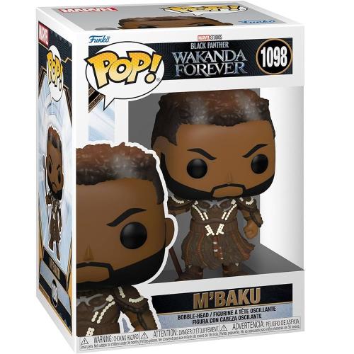 Funko Pop! Marvel: Black Panther Wakanda Forever - M'Baku #1098 Bobble-Head Vinyl Figure