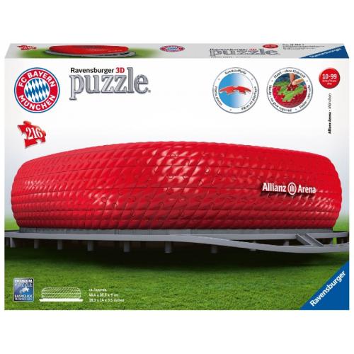 Ravensburger 3D Puzzle Maxi 216 τεμ. Allianz Arena 12526