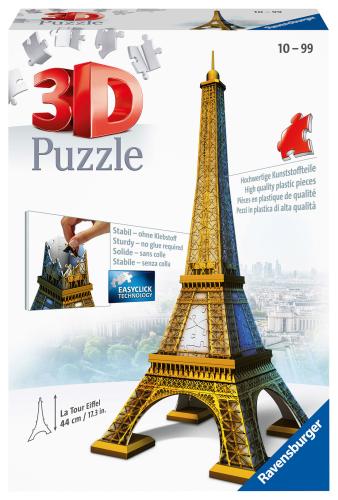 Ravensburger 3D Puzzle Midi 216 τεμ. Ο Πύργος του Άιφελ 12556