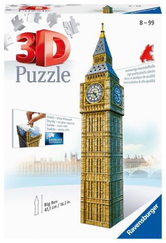 Ravensburger 3D Puzzle Midi Κτίρια 216 τεμ. Big Ben 12554