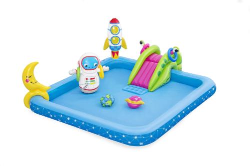 Bestway Φουσκωτή Πισίνα Playcenter Διάστημα 228x206x84εκ. BST53126