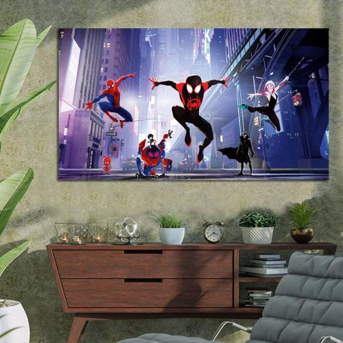 Πίνακας με Spider-Man movie 1 88x50 Τελαρωμένος καμβάς σε ξύλο με πάχος 2cm