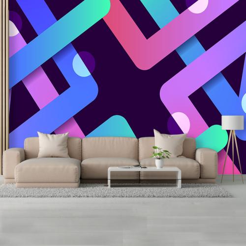 Vivid geometry 300x200 Ύφασμα