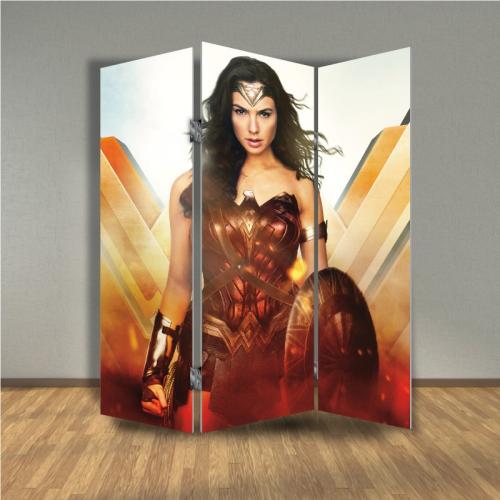 Παραβάν Wonder Woman 9 120x160 Ύφασμα Μία όψη