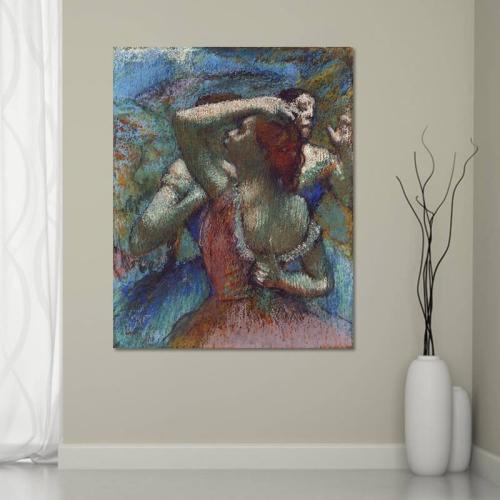 Πίνακας σε καμβά Degas - Dancers 60x76 Τελαρωμένος καμβάς σε ξύλο με πάχος 2cm