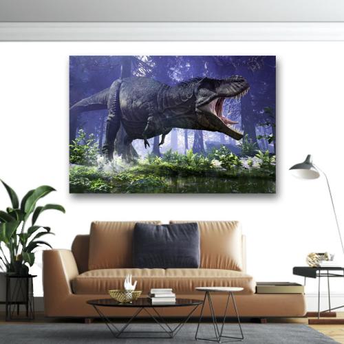 Πίνακας σε καμβά Δεινόσαυρος 190x285 Τελαρωμένος καμβάς σε ξύλο με πάχος 2cm