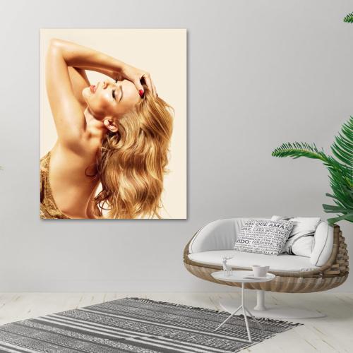 Πίνακας σε καμβά Kylie Minogue 6 100x130 Τελαρωμένος καμβάς σε ξύλο με πάχος 2cm