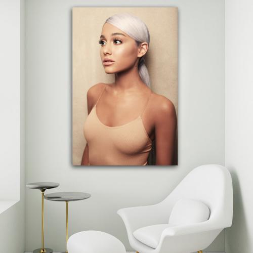 Πίνακας σε καμβά Ariana Grande 6 110x165 Τελαρωμένος καμβάς σε ξύλο με πάχος 2cm