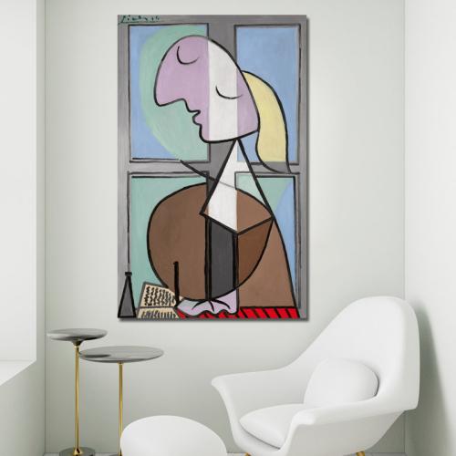 Πίνακας του Pablo Picasso-Bust of A Woman 120x192 Τελαρωμένος καμβάς σε ξύλο με πάχος 2cm