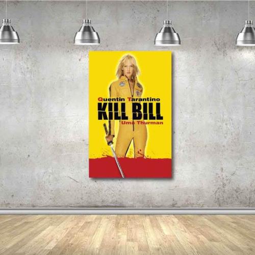 Πίνακας σε καμβά Kill Bill 30x43 Τελαρωμένος καμβάς σε ξύλο με πάχος 2cm