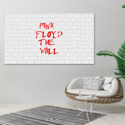 Πίνακας σε καμβά Pink Floyd The Wall 142x80 Τελαρωμένος καμβάς σε ξύλο με πάχος 2cm