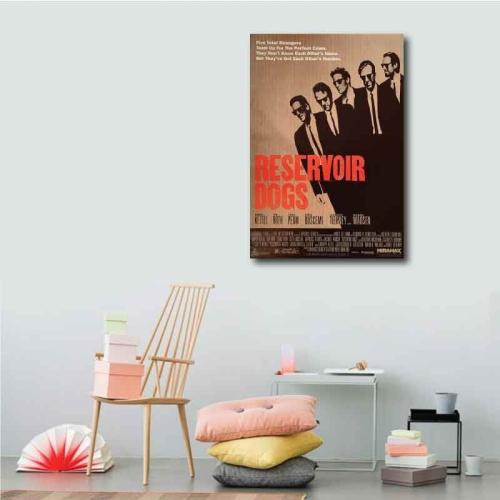 Πίνακας σε καμβά Reservoir Dogs 30x44 Τελαρωμένος καμβάς σε ξύλο με πάχος 2cm