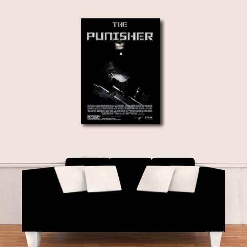 Πίνακας σε καμβά The Punisher 30x40 Τελαρωμένος καμβάς σε ξύλο με πάχος 2cm