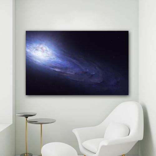 Πίνακας σε καμβά Γαλαξιακή Δίνη 2 160x100 Τελαρωμένος καμβάς σε ξύλο με πάχος 2cm