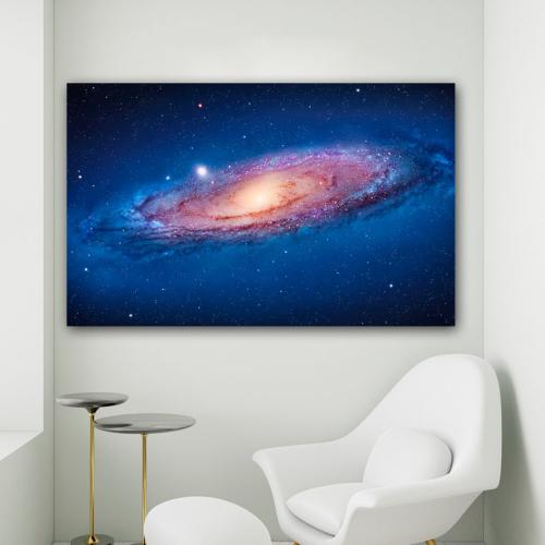 Πίνακας σε καμβά Γαλαξιακή Δίνη 5 160x100 Τελαρωμένος καμβάς σε ξύλο με πάχος 2cm