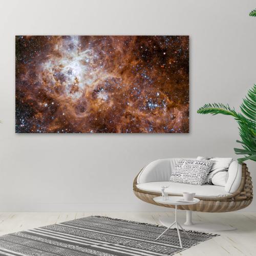 Πίνακας σε καμβά Γαλαξίας 1 160x90 Τελαρωμένος καμβάς σε ξύλο με πάχος 2cm