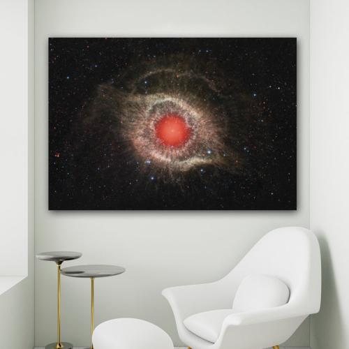 Πίνακας σε καμβά Μάτι του Γαλαξία 4 158x110 Τελαρωμένος καμβάς σε ξύλο με πάχος 2cm