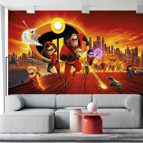 Ταπετσαρία τοίχου Incredibles 2 186x100 Βινύλιο