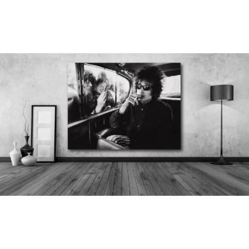 Πίνακας σε καμβά του Bob Dylan Cigarette 60x90 Τελαρωμένος καμβάς σε ξύλο με πάχος 2cm