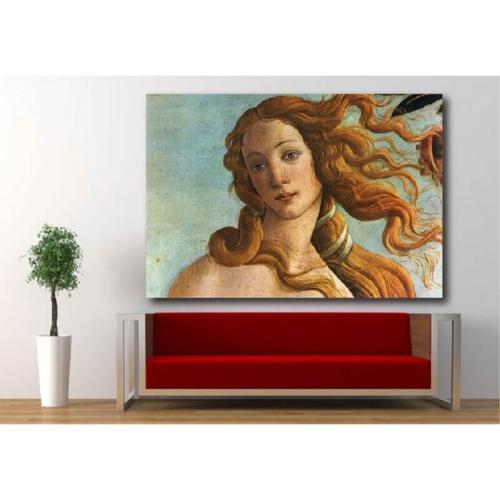 Πίνακας σε καμβά του Boticelli Venus 100x150 Τελαρωμένος καμβάς σε ξύλο με πάχος 2cm