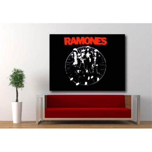 Πίνακας σε καμβά των Ramones Classic 30x45 Τελαρωμένος καμβάς σε ξύλο με πάχος 2cm