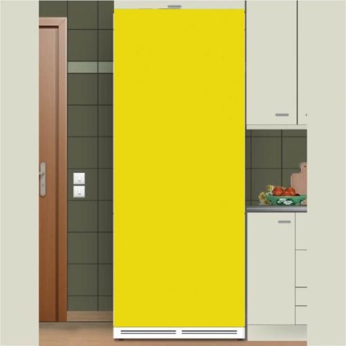 Αυτοκόλλητο ψυγείου κίτρινο 60x190 Αυτοκόλλητα ψυγείου