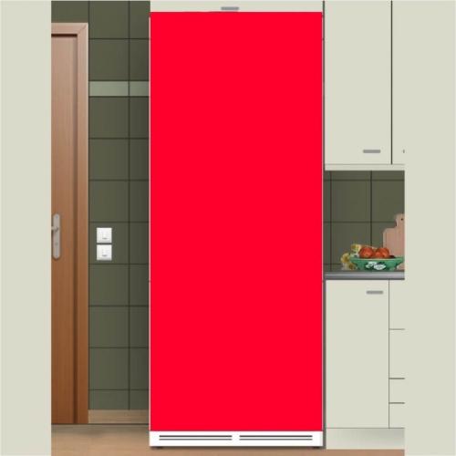 Αυτοκόλλητο ψυγείου κόκκινο 60x180 Αυτοκόλλητα ψυγείου