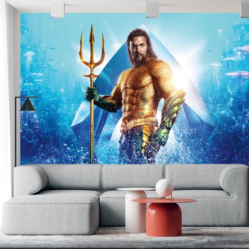 Ταπετσαρία τοίχου Aquaman 178x100 Βινύλιο
