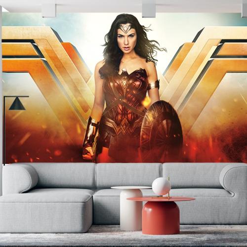 Ταπετσαρία τοίχου Wonder Woman 9 346x160 Ύφασμα