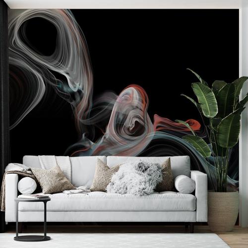 Ταπετσαρία τοίχου Abstract καπνός 218x140 Βινύλιο