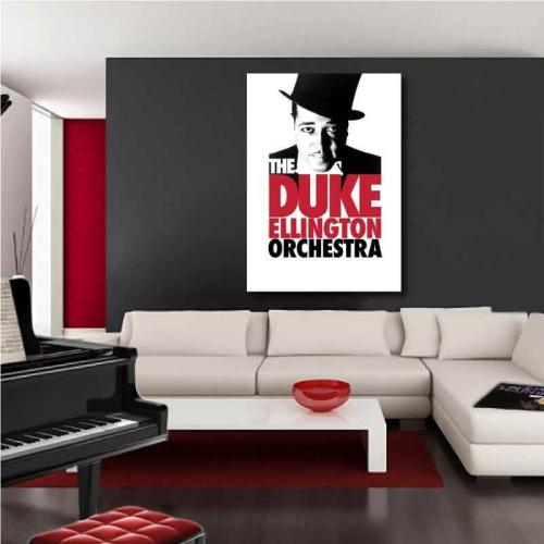 Πίνακας σε καμβά Duke Ellington - The Ochestra 20x30 Τελαρωμένος καμβάς σε ξύλο με πάχος 2cm