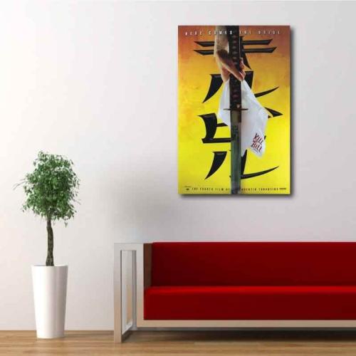 Πίνακας σε καμβά Kill Bill - Vol.2 110x163 Τελαρωμένος καμβάς σε ξύλο με πάχος 2cm