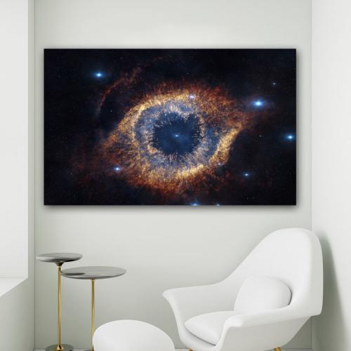 Πίνακας σε καμβά Μάτι του Γαλαξία 2 160x100 Τελαρωμένος καμβάς σε ξύλο με πάχος 2cm