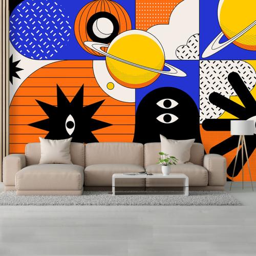 Different Shapes 90x120 Βινύλιο