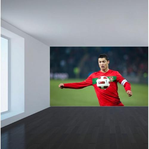 Ταπετσαρία τοίχου Cristiano Ronaldo ball 160x90 Βινύλιο