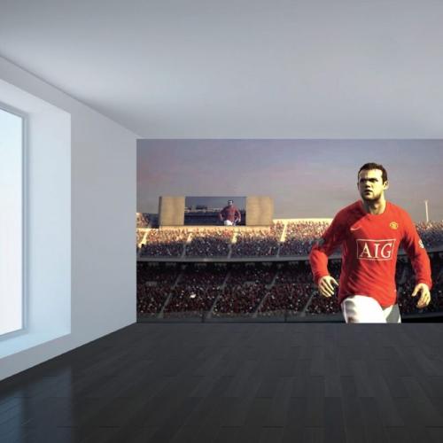 Ταπετσαρία τοίχου Wayne Rooney 200x110 Ύφασμα