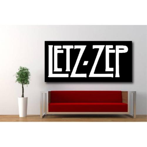 Πίνακας σε καμβά των Led Zeppelin 80x120 Τελαρωμένος καμβάς σε ξύλο με πάχος 2cm