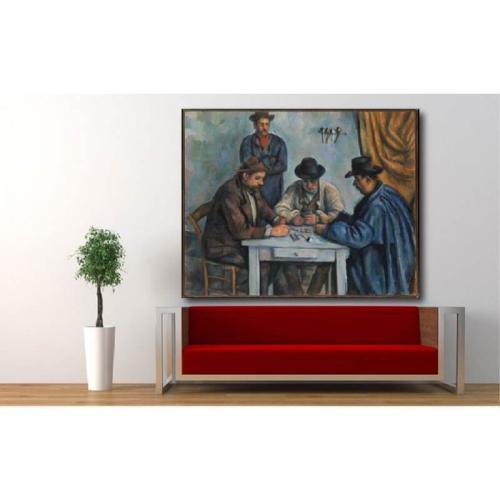 Πίνακας σε καμβά του Paul Cézanne 80x120 Τελαρωμένος καμβάς σε ξύλο με πάχος 2cm